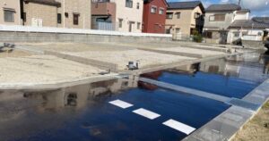 大阪府富田林市の宅地造成工事